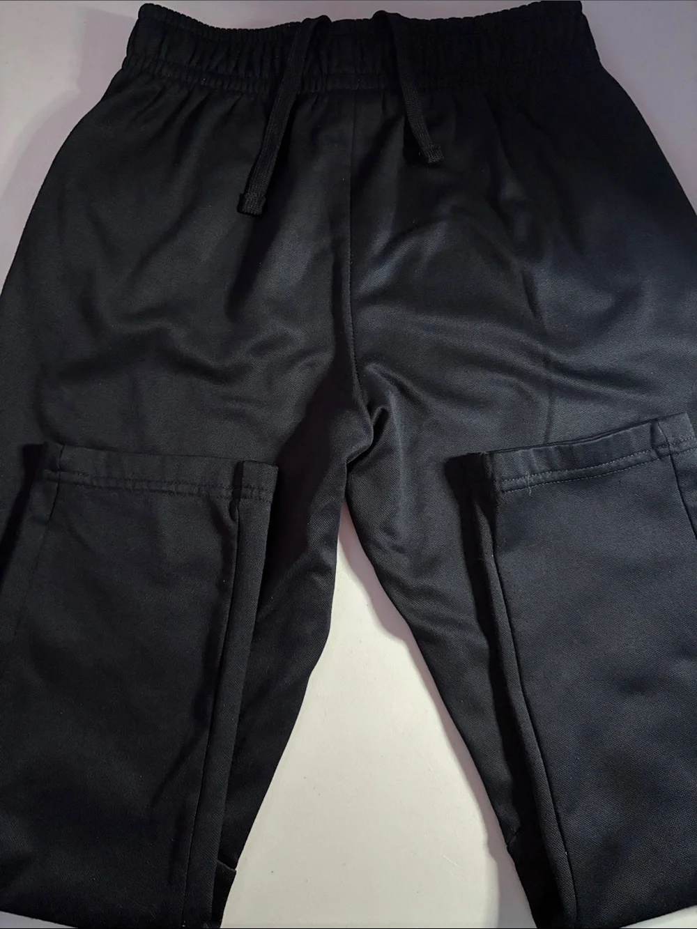 Nike Boys (M) Black Training Joggers with Reflective Logo